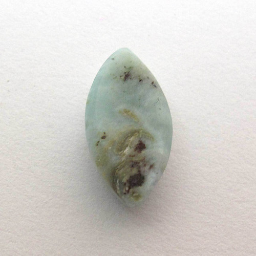 Kabošon larimar slza 14,0mm — foto 5