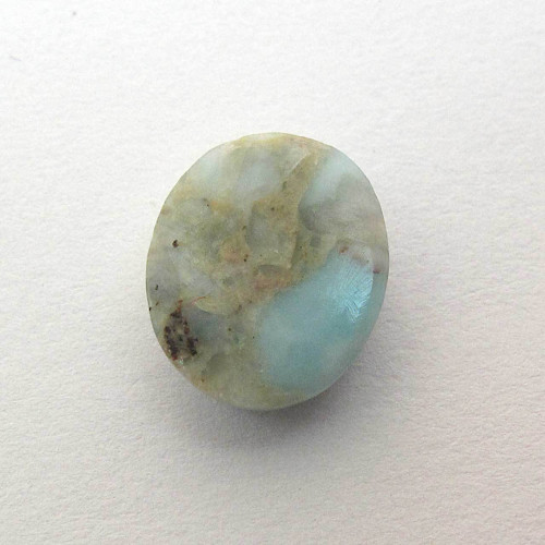 Kabošon larimar ovál 11,1mm — foto 5