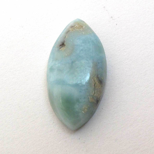 Kabošon larimar slza 21,2mm — foto 2