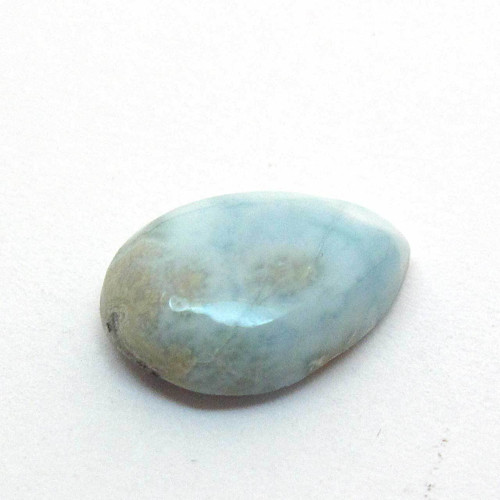 Kabošon larimar kapka 13,9mm — foto 3