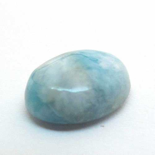 Kabošon larimar ovál 12,2mm REZERVACE — foto 3