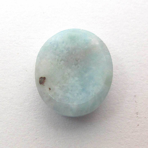 Kabošon larimar ovál 12,2mm REZERVACE — foto 5