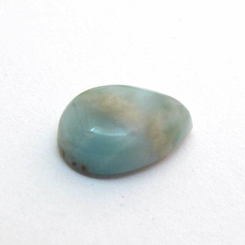 Kabošon larimar kapka 12,1mm — foto 3