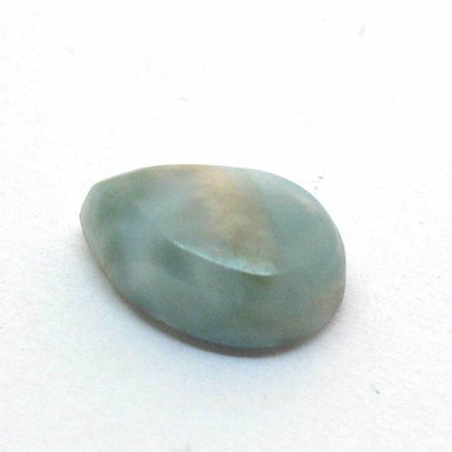 Kabošon larimar kapka 12,1mm — foto 4