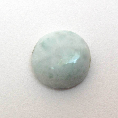 Kabošon larimar kruh 12,0mm — foto 2