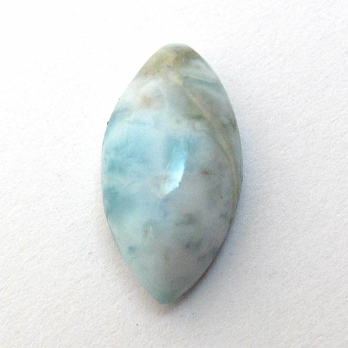 Kabošon larimar slza 16,2mm — foto 2