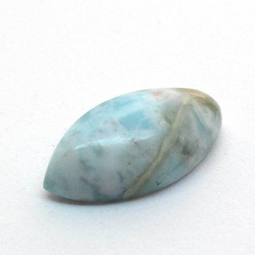 Kabošon larimar slza 16,2mm — foto 3