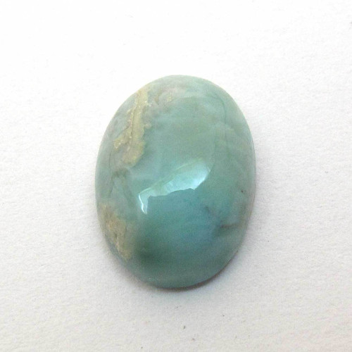 Kabošon larimar ovál 14,1mm — foto 2