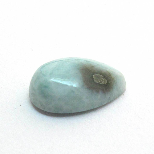 Kabošon larimar kapka 12,1mm — foto 3