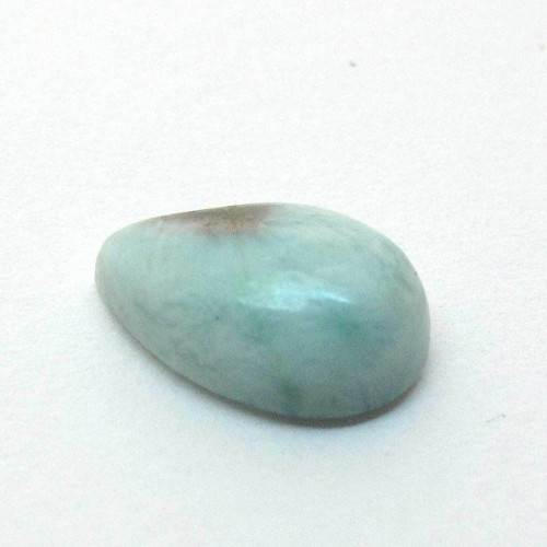 Kabošon larimar kapka 12,1mm — foto 4