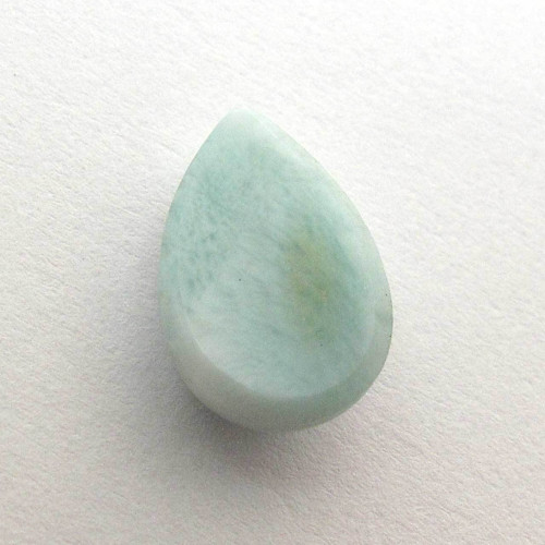 Kabošon larimar kapka 12,1mm — foto 5