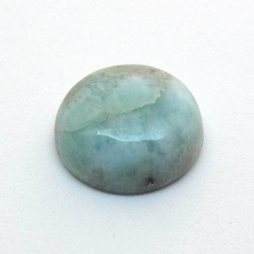 Kabošon larimar kruh 13,1mm — foto 4