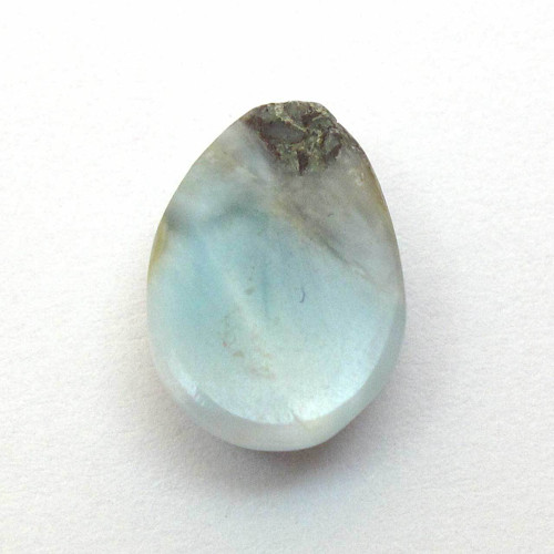 Kabošon larimar kapka 13,6mm REZERVACE — foto 5