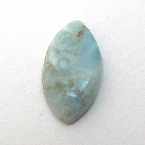Kabošon larimar slza 17,6mm — foto 2