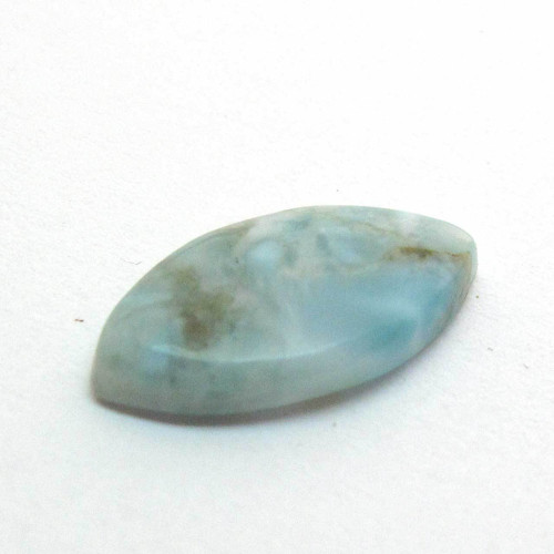 Kabošon larimar slza 17,6mm — foto 3