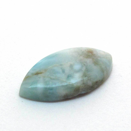 Kabošon larimar slza 17,6mm — foto 4