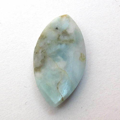 Kabošon larimar slza 17,6mm — foto 5