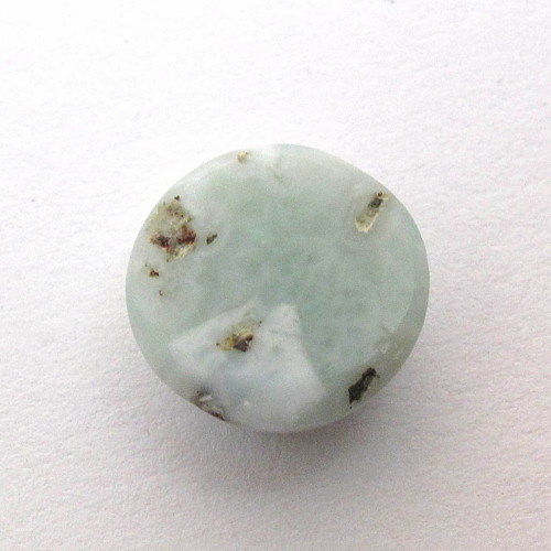 Kabošon larimar kruh 11,0mm — foto 5