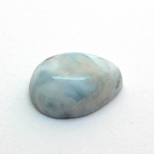 Kabošon larimar kapka 13,8mm — foto 3