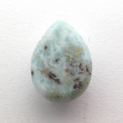 Kabošon larimar kapka 13,8mm — foto 5
