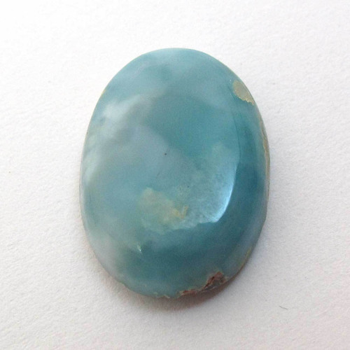 Kabošon larimar ovál 17,9mm REZERVACE — foto 2