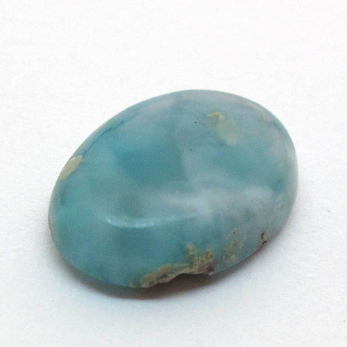 Kabošon larimar ovál 17,9mm REZERVACE — foto 4