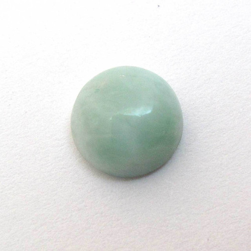 Kabošon larimar kruh 10,1mm REZERVACE — foto 2