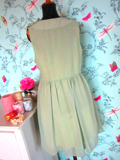 Šaty elegance in mint — foto 5