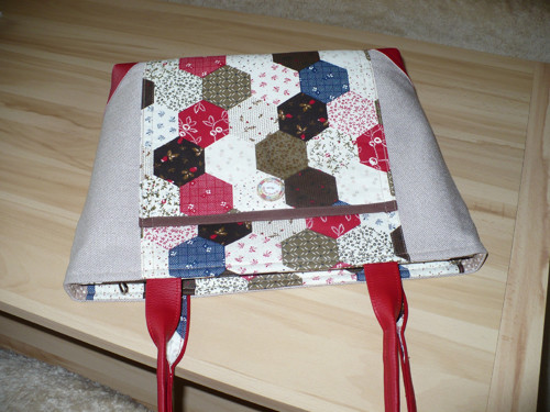 Patchwork kabelka -falešný — foto 2