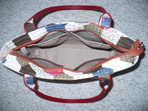 Patchwork kabelka -falešný — foto 4