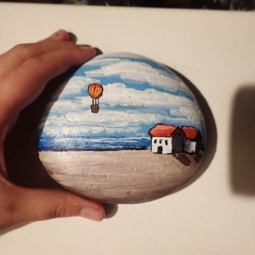 Balon nad mořem — foto 2