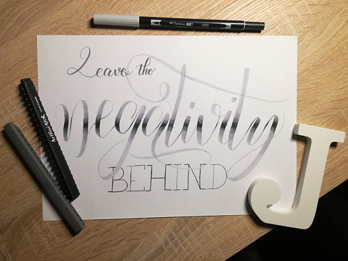 Leave the Negativity Behind (A4) — foto 2