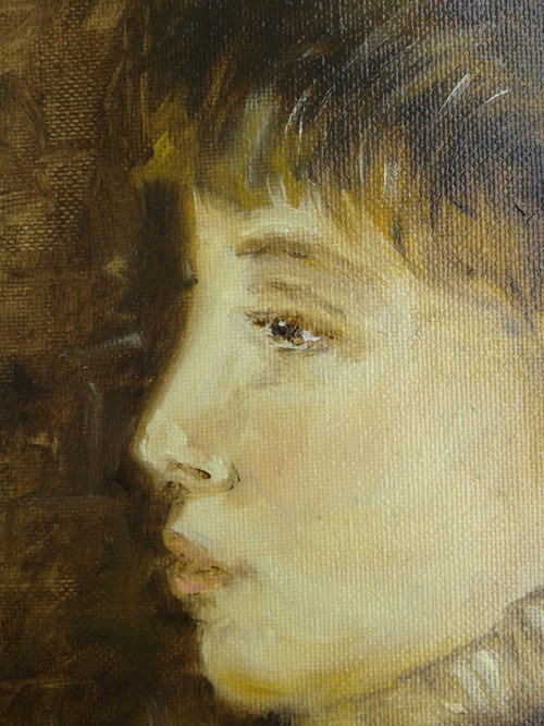 Zamyšlena divka — foto 2