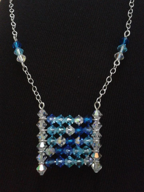 Náhrdelník Nebe - Swarovski - chirurgická ocel — foto 2