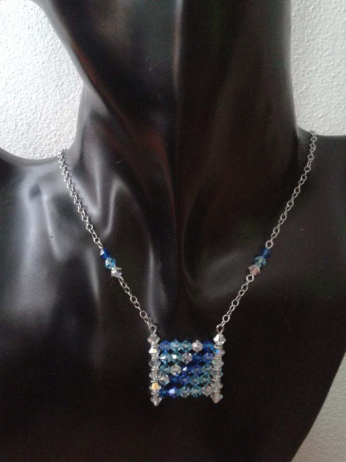 Náhrdelník Nebe - Swarovski - chirurgická ocel — foto 4