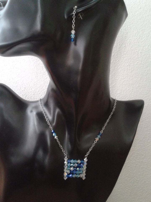 Náhrdelník Nebe - Swarovski - chirurgická ocel — foto 5
