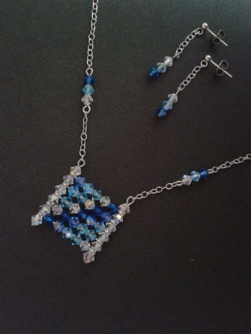 Náhrdelník Nebe - Swarovski - chirurgická ocel — foto 6