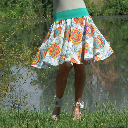 Opravdická kolová, pestré mandalky — foto 5