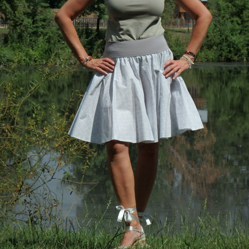 Opravdická kolová, něžná šedá — foto 4