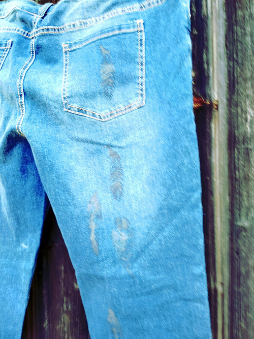 Jeans denim - indiánka — foto 3