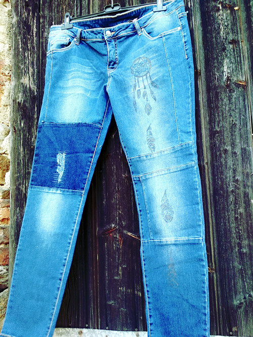 Jeans denim - indiánka — foto 4