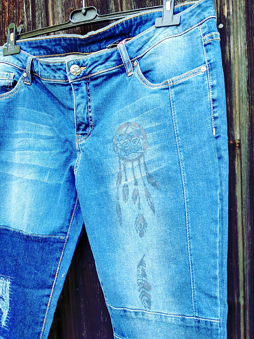 Jeans denim - indiánka — foto 5