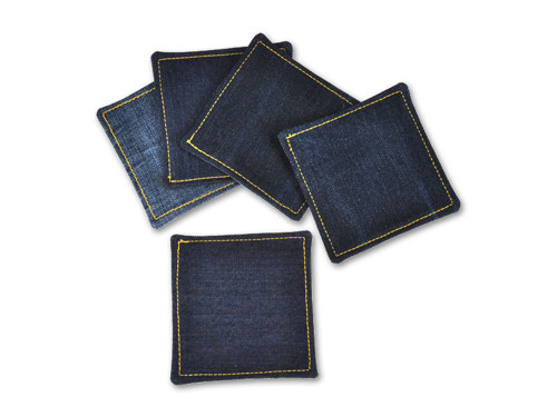 Podkafíčka 4 ks denim — foto 2