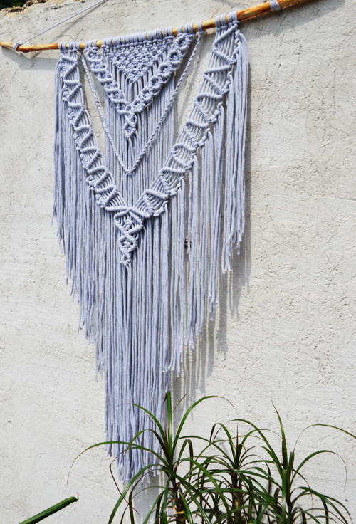 Macramé Light Grey Xxl — foto 2
