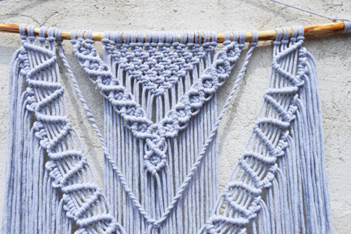 Macramé Light Grey Xxl — foto 3