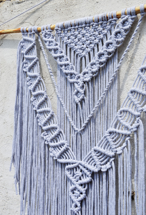 Macramé Light Grey Xxl — foto 4
