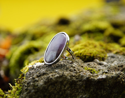 Nerezový prsten.." Deep purple " — foto 5