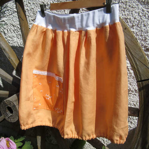 Lněná ... oranžová — foto 2