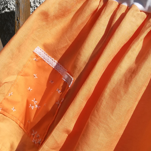 Lněná ... oranžová — foto 3