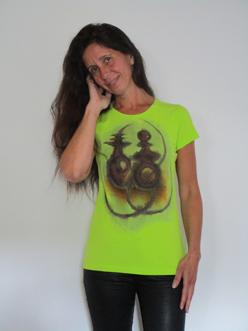 Dámské tričko "Figurky" - S — foto 2
